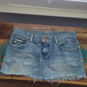 AF Denim Mini Skirt